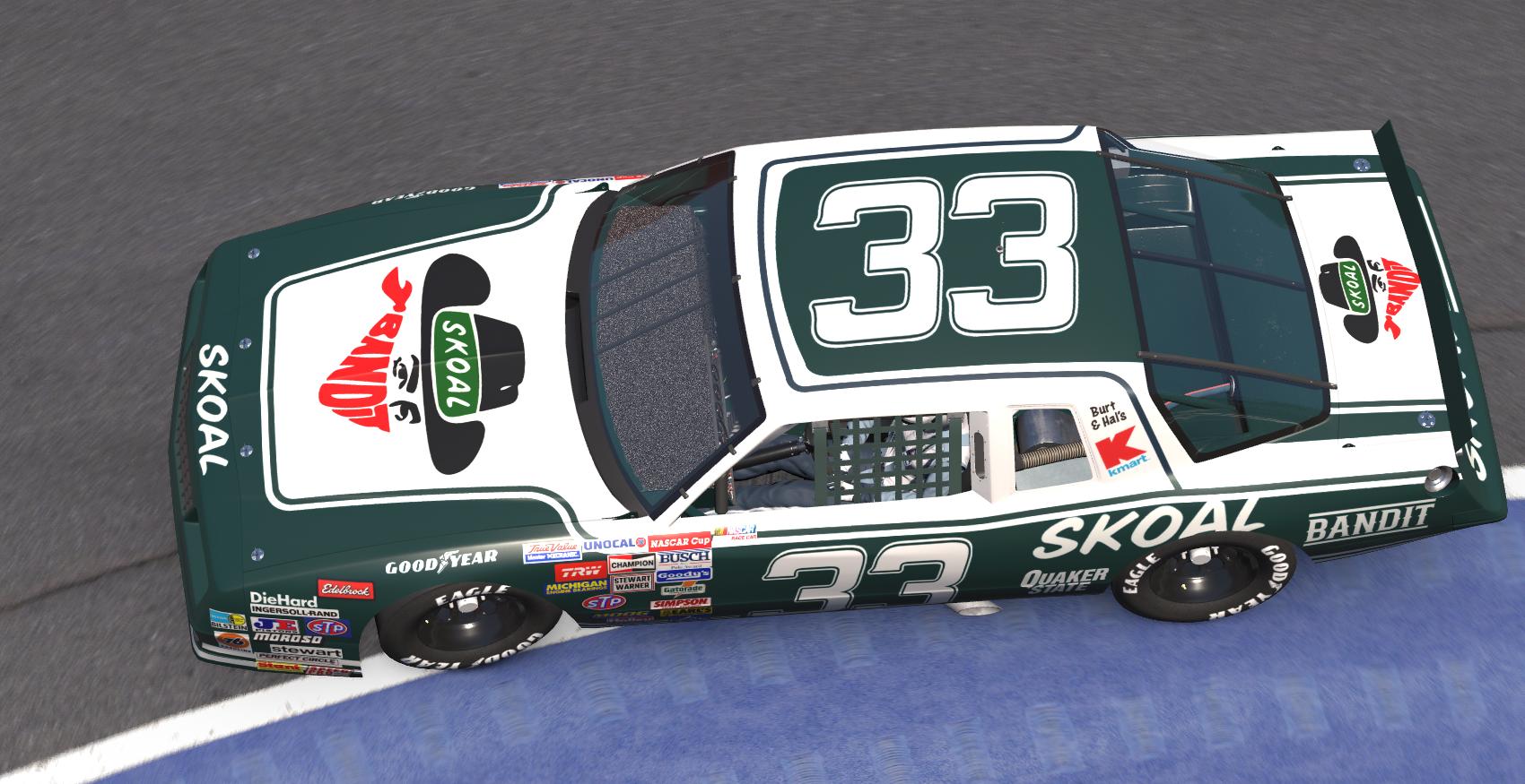 Preview of Harry Gant  Skoal Bandit no # by Donald W.
