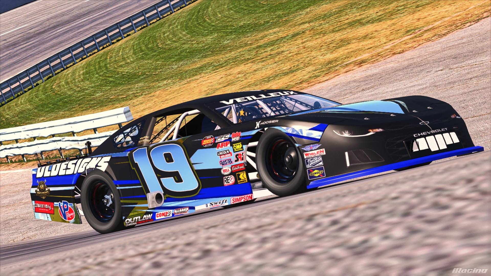 Preview of #19 Veilleux Super Late Model by Daniel Selway Jr