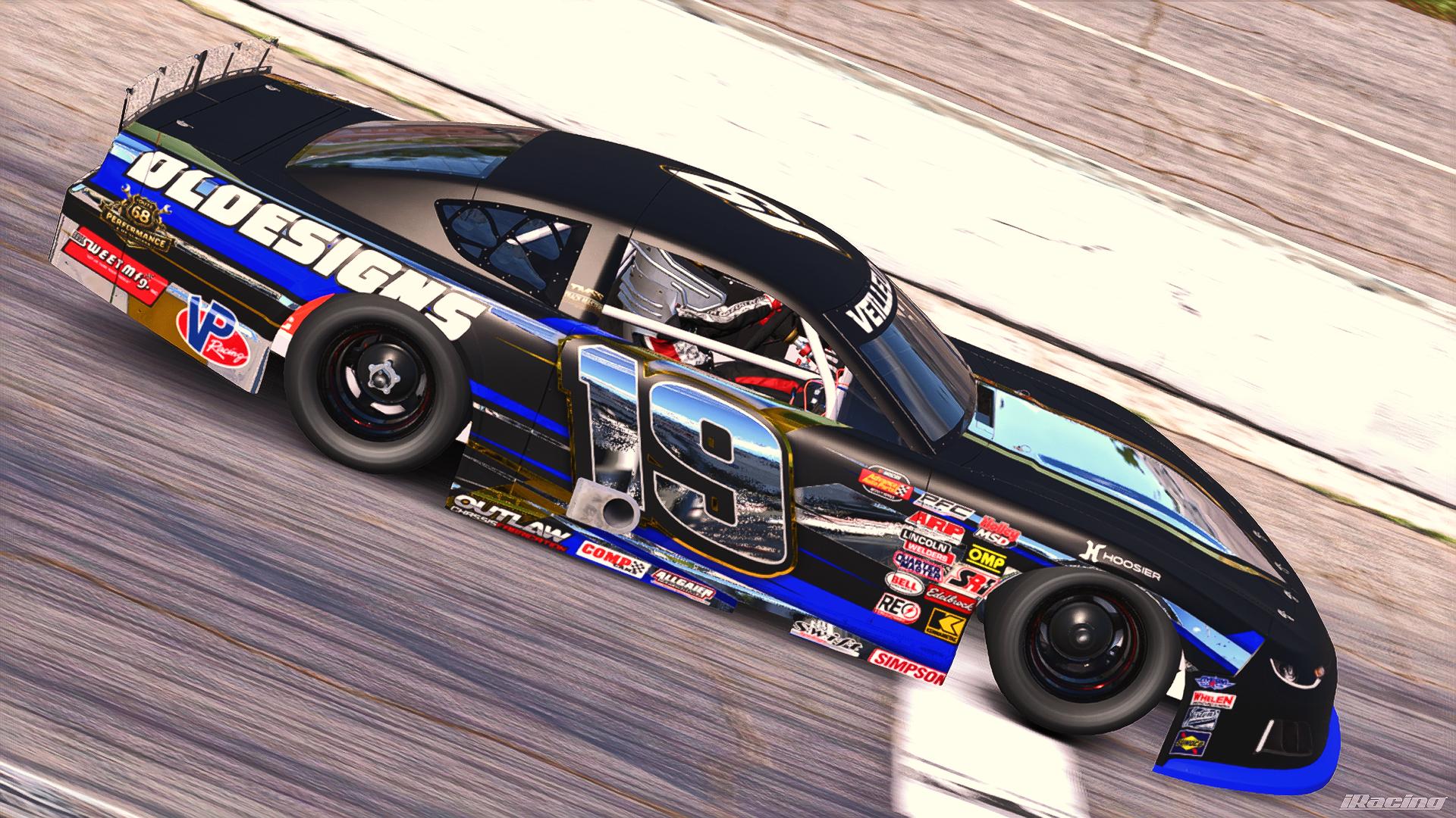 Preview of #19 Veilleux Super Late Model by Daniel Selway Jr
