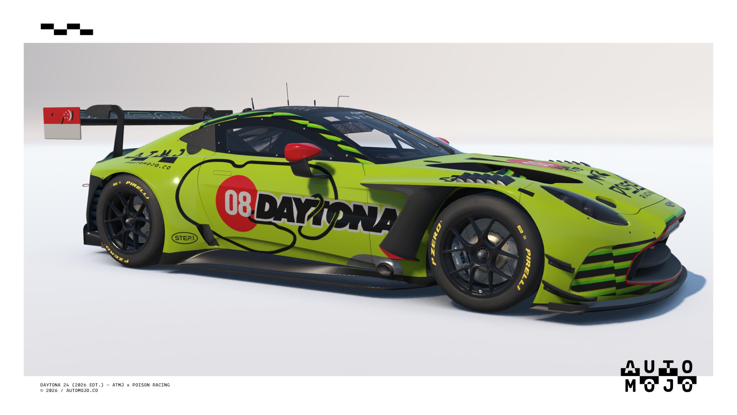 Preview of ATMJ x Poison Racing — Daytona 24 by Joshua Tan