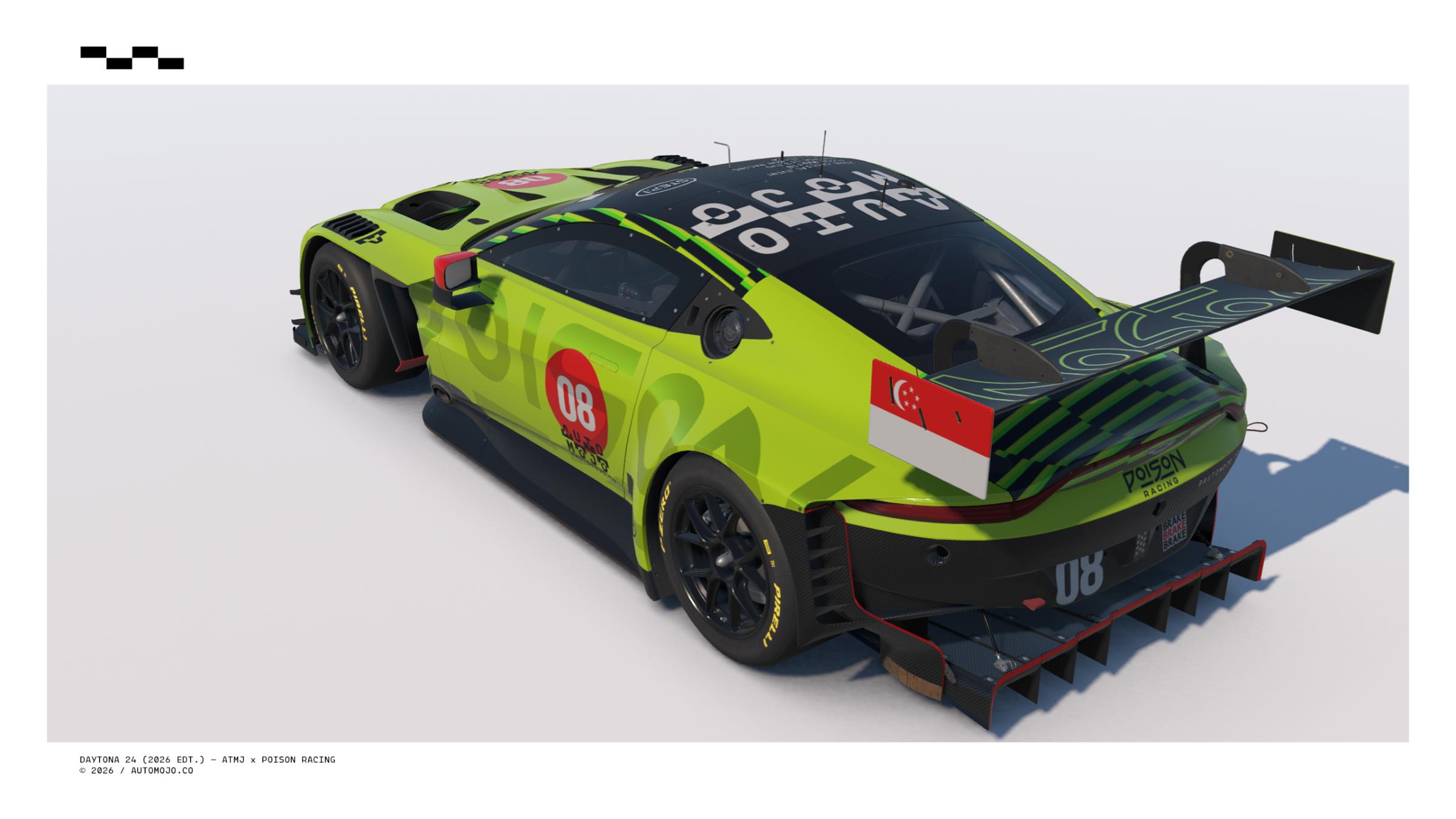 Preview of ATMJ x Poison Racing — Daytona 24 by Joshua Tan