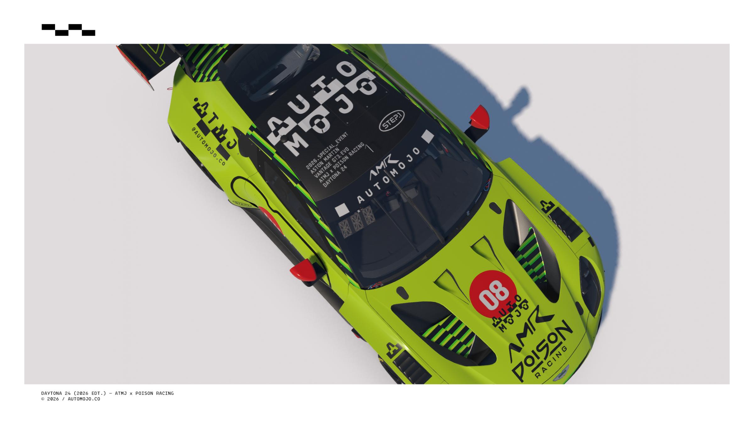 Preview of ATMJ x Poison Racing — Daytona 24 by Joshua Tan
