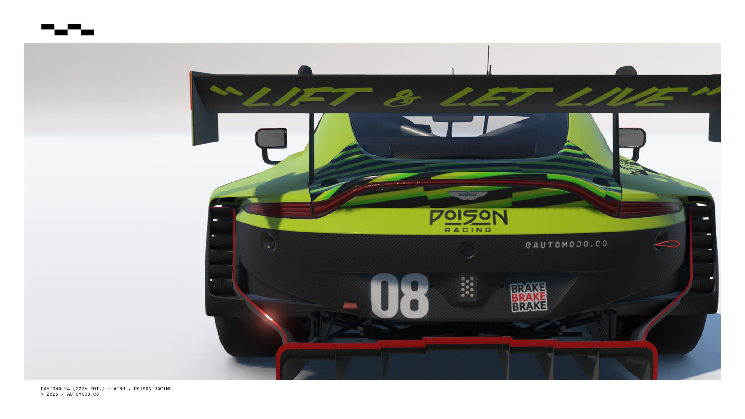 Preview of ATMJ x Poison Racing — Daytona 24 by Joshua Tan