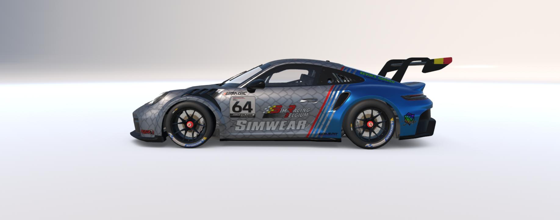 Preview of Porsche 911 Cup (992.2) SRB x Simwear by Kevin W.