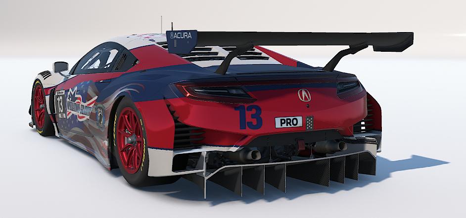 Preview of Operation Gratitude Acura GT3 by Zane Rutherford