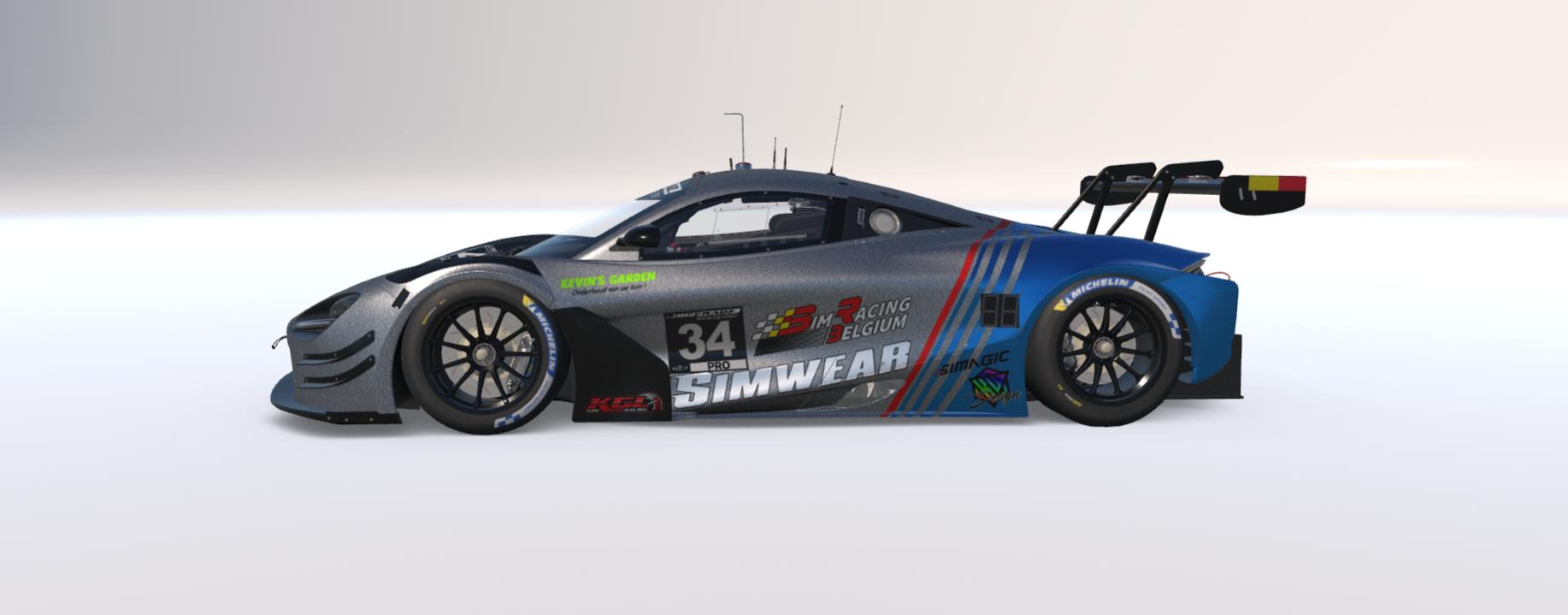 Preview of McLaren 720S GT3 EVO SRB x Simwear by Kevin W.
