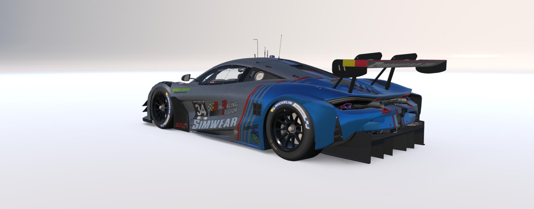 Preview of McLaren 720S GT3 EVO SRB x Simwear by Kevin W.