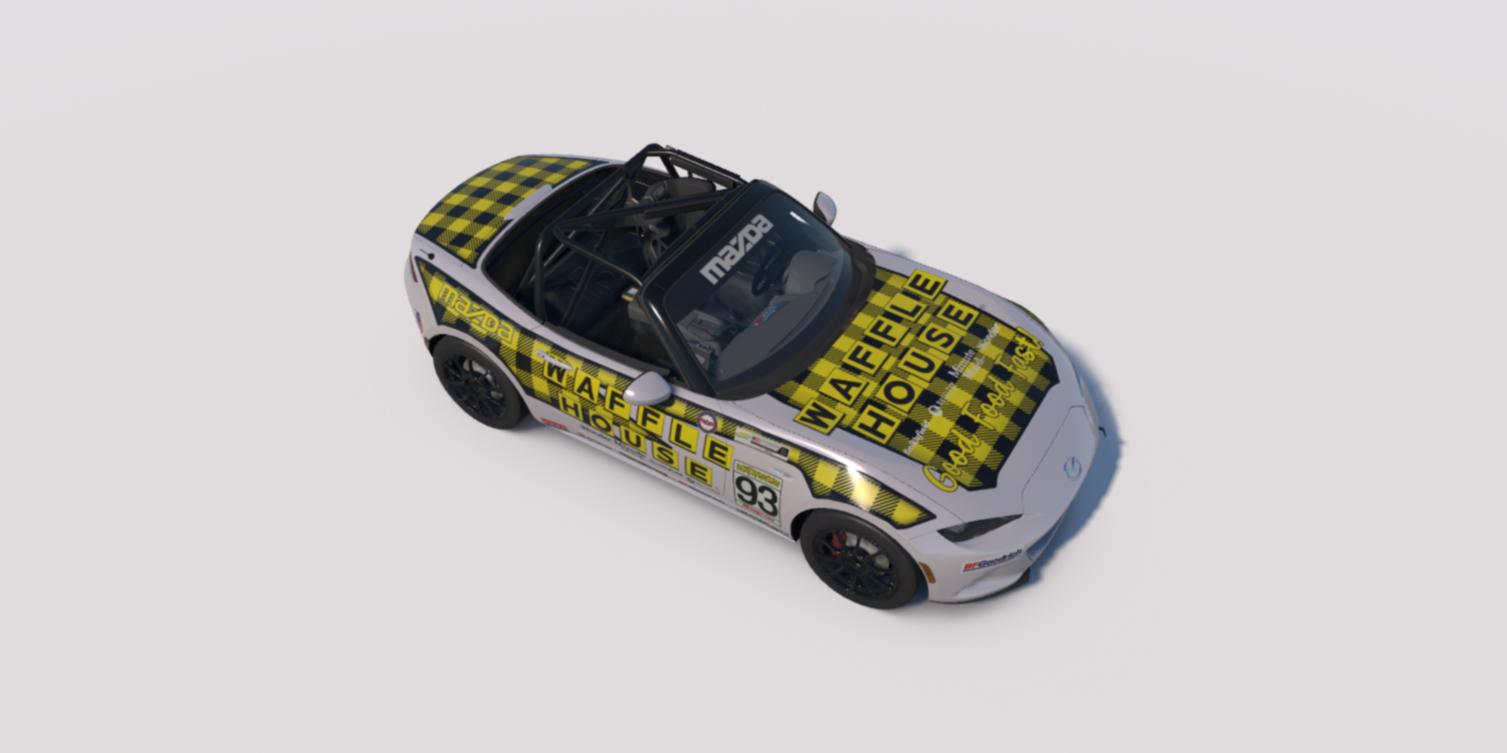 Preview of Plaid Waffle House livery for MX-5 by Clyde Simmons