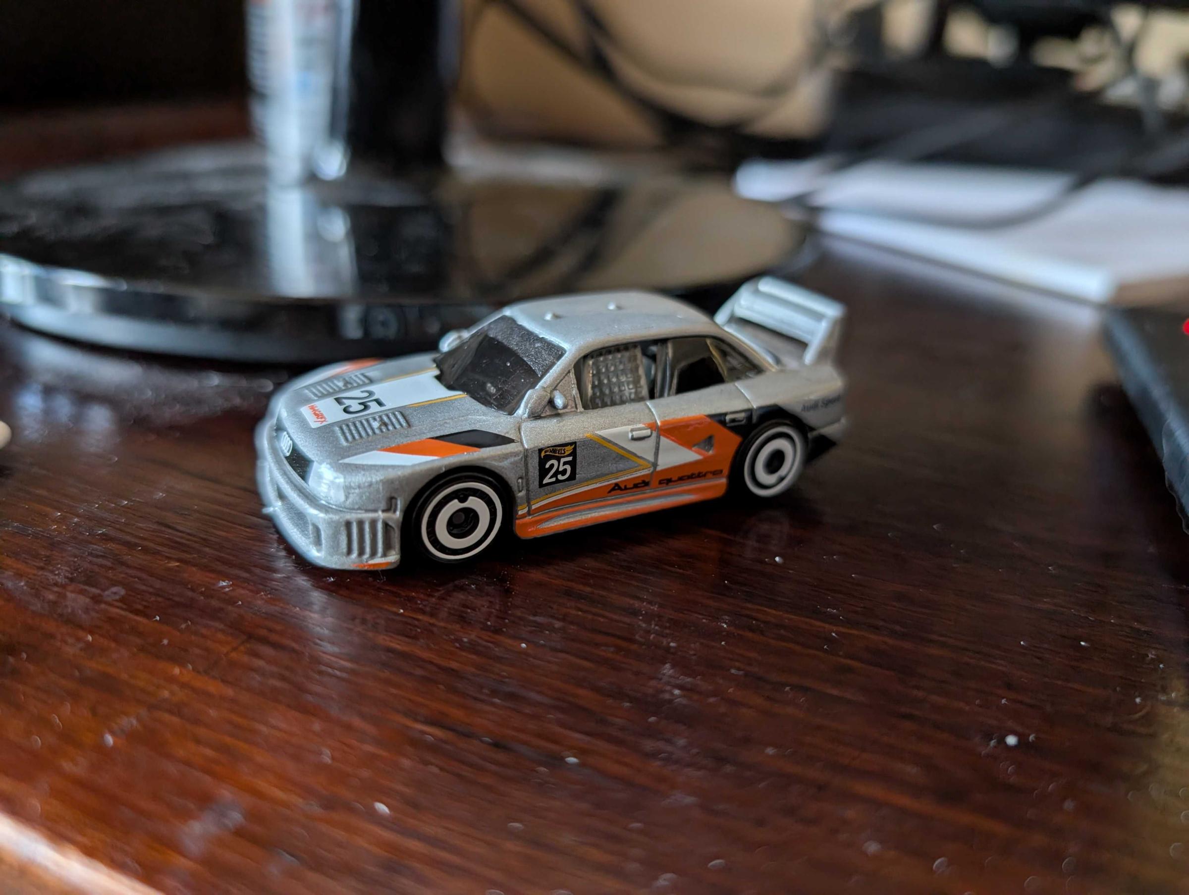 Preview of Silver Hot Wheels Audi 90 GTO by Patrick Lindsey