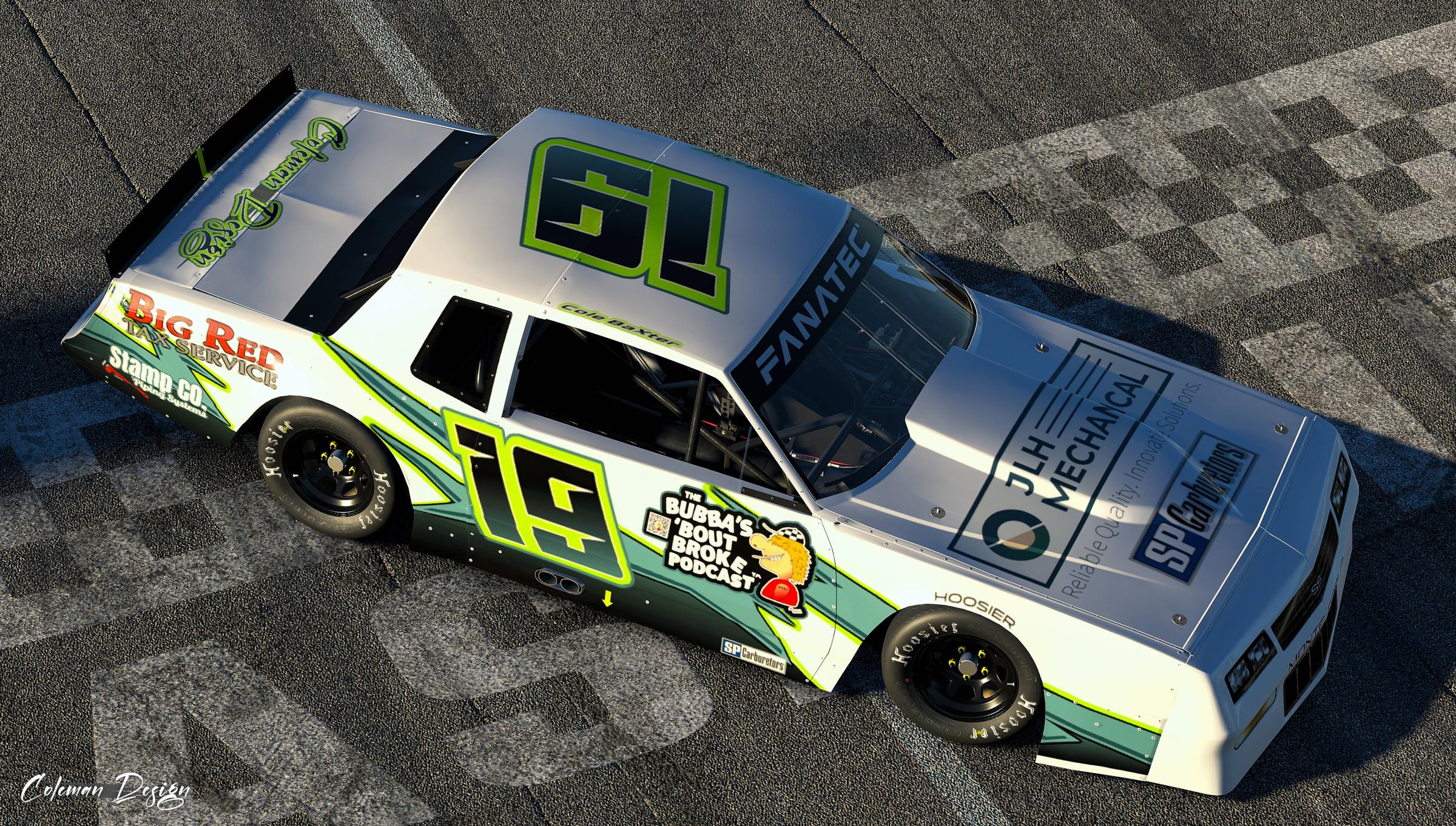 Preview of Cole Baxter 2025 Street Stock by Justin Coleman