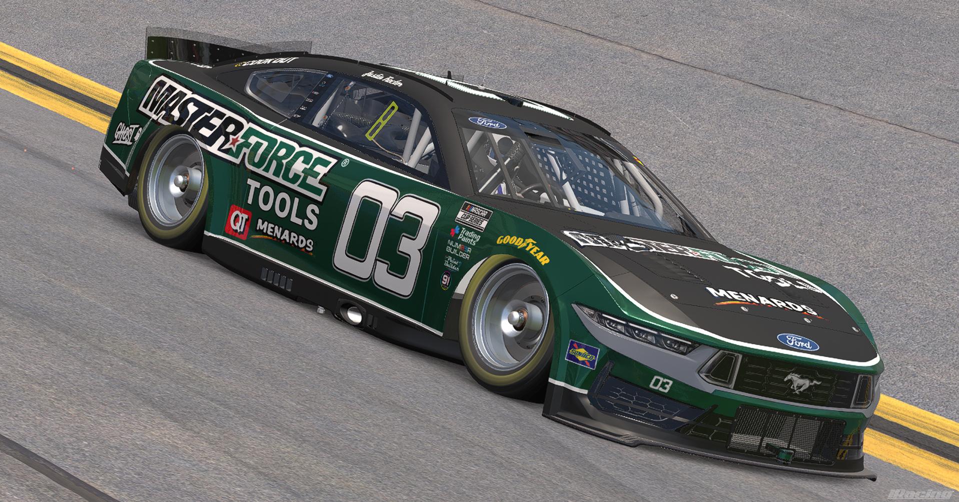 Preview of Masterforce Tools NASCAR Ford Mustang by Justin Rector