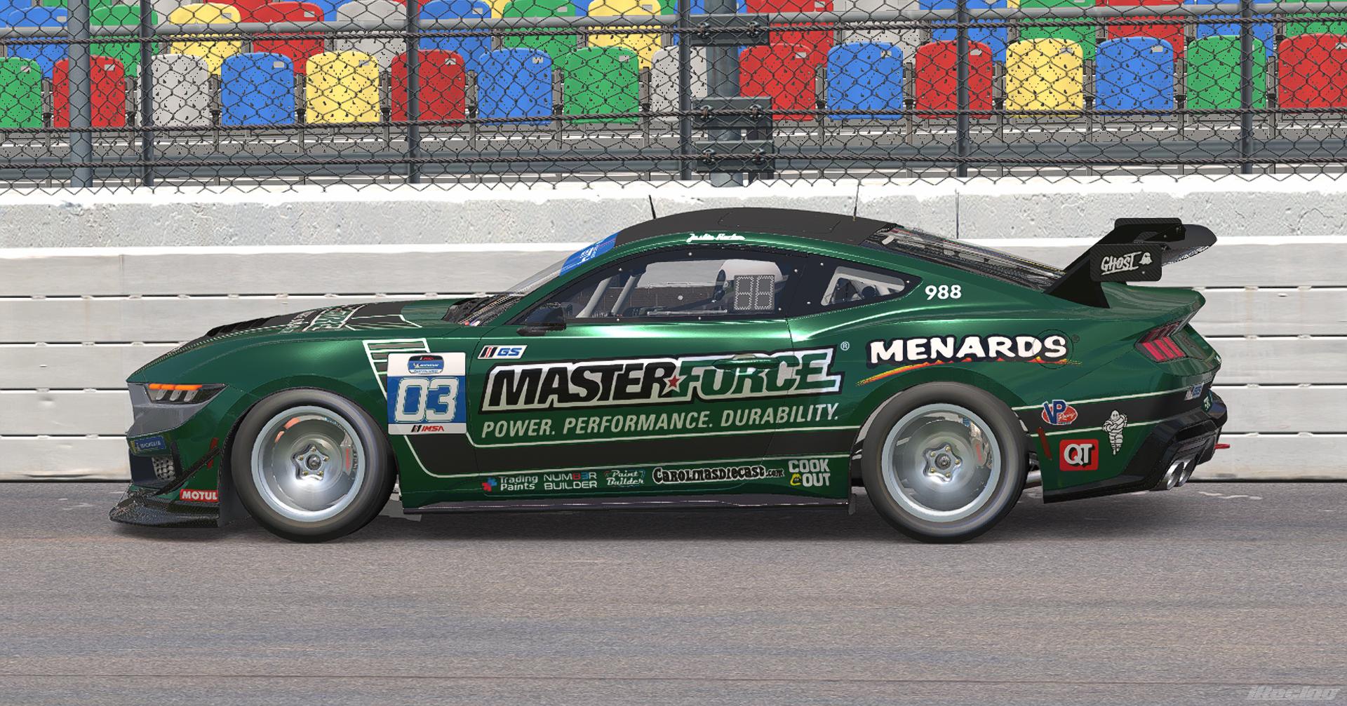 Preview of Masterforce Tools Ford Mustang GT4 by Justin Rector