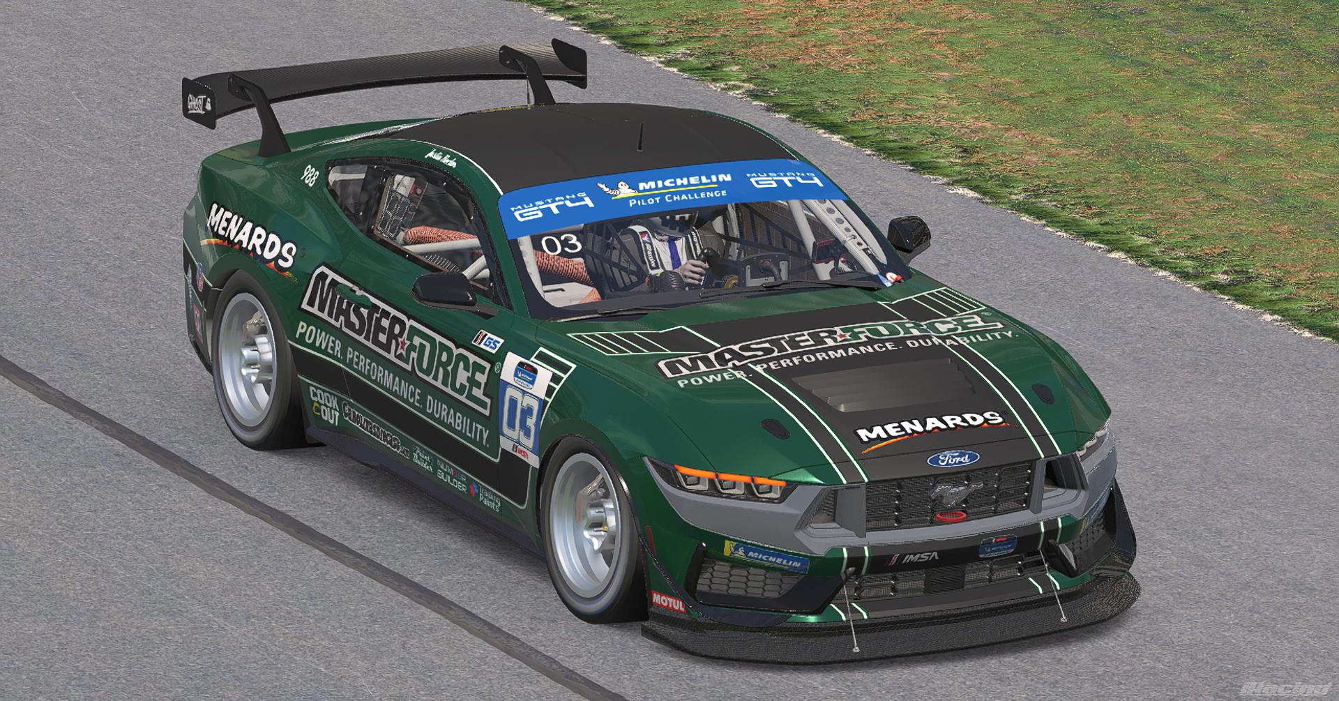 Preview of Masterforce Tools Ford Mustang GT4 by Justin Rector