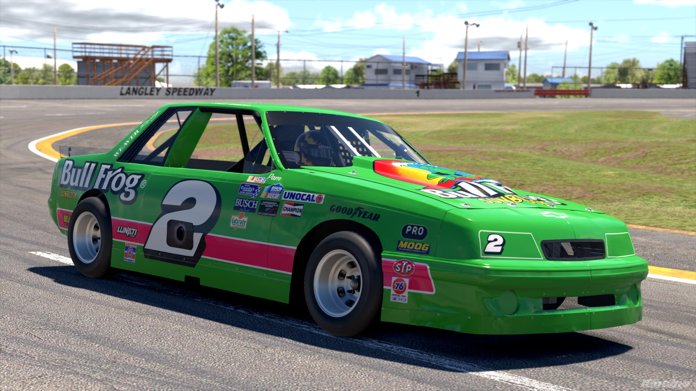 Preview of 1993 Scott Weaver BullFrog Sunblock Chevy Cavalier - Stamped by Vincent Giacalone