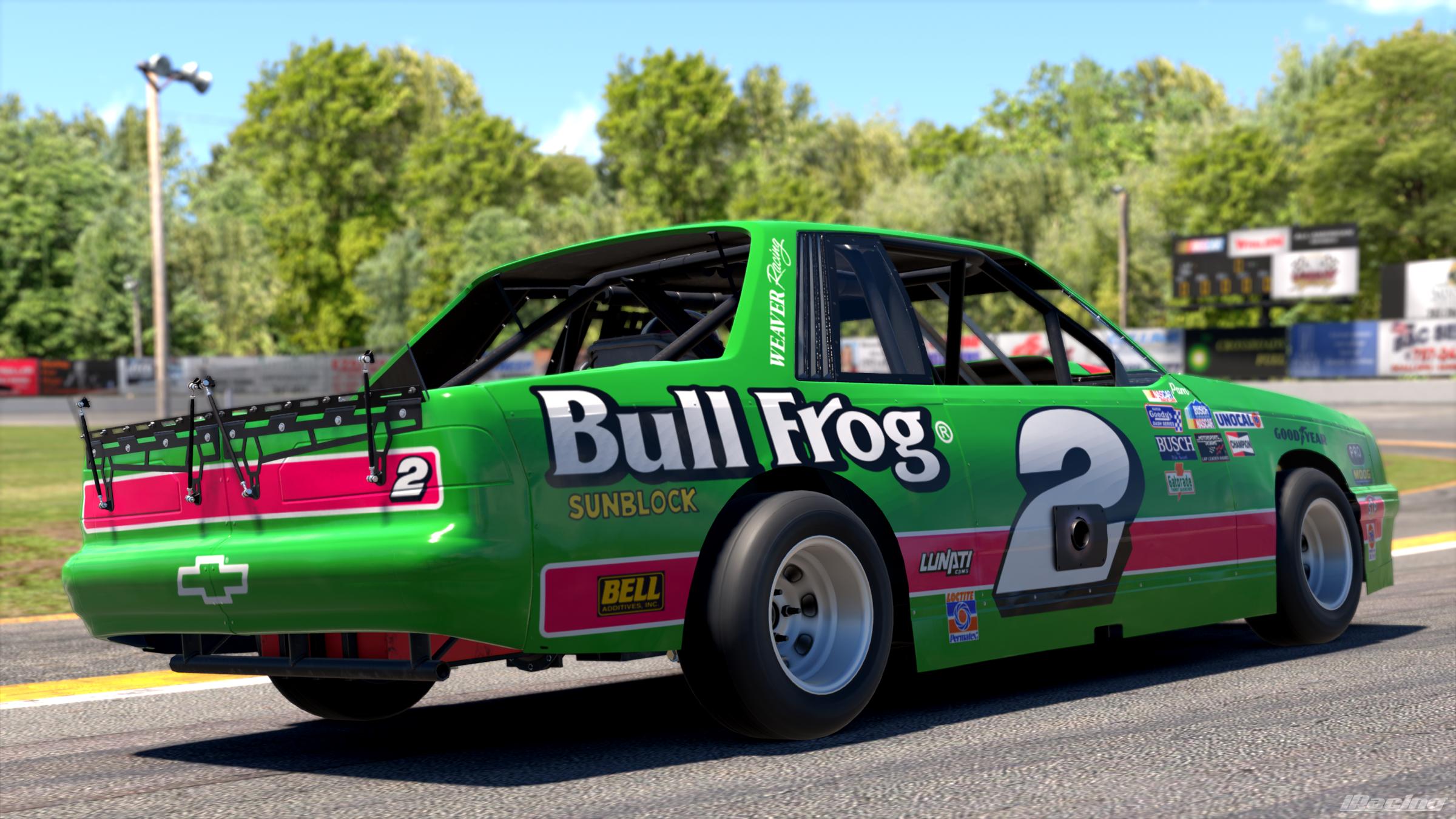 Preview of 1993 Scott Weaver BullFrog Sunblock Chevy Cavalier - Stamped by Vincent Giacalone