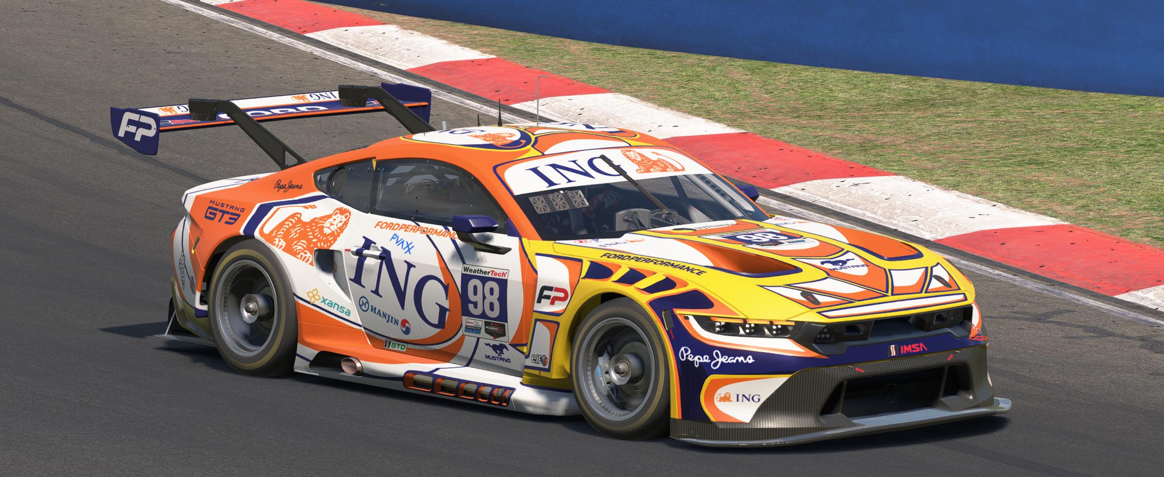 Preview of ING Ford Mustang GT3 by Warren M.