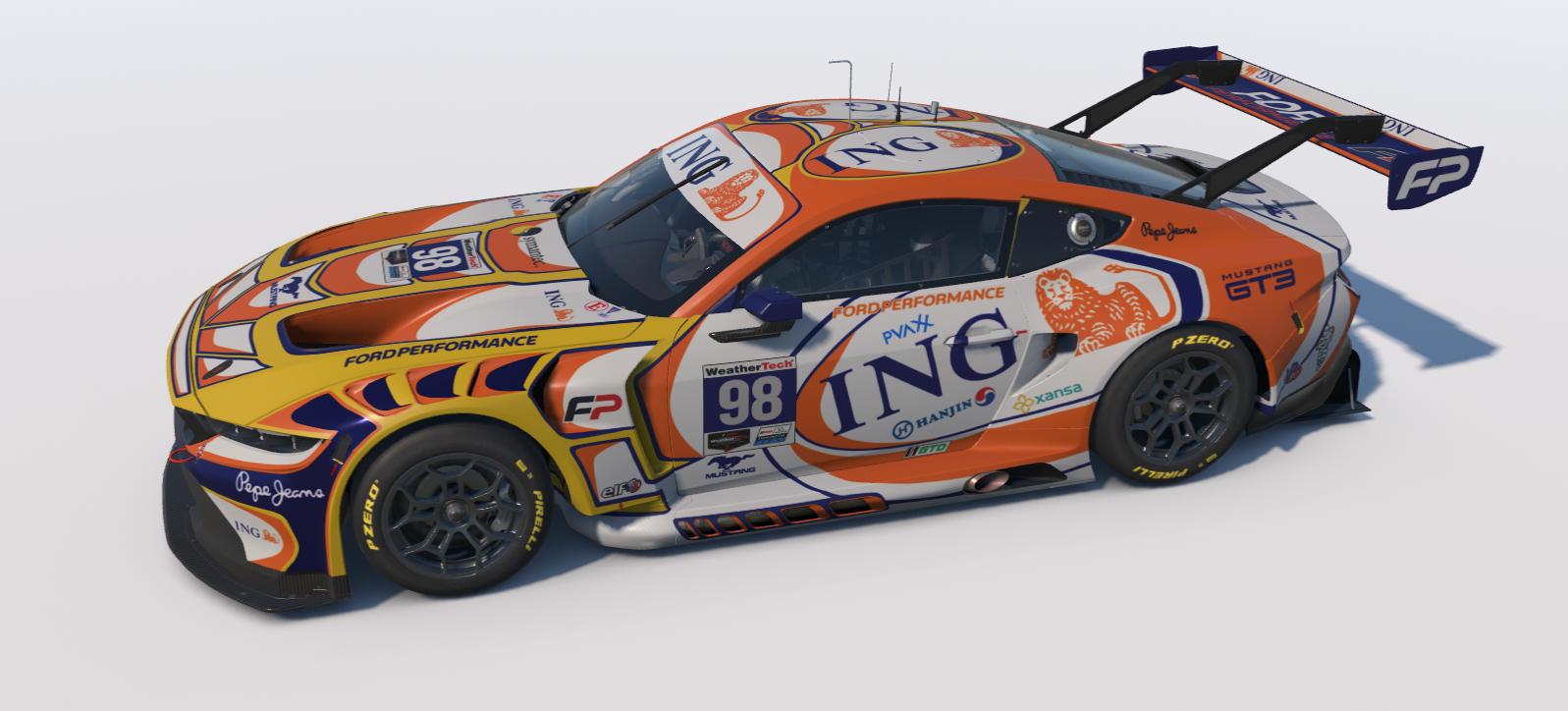 Preview of ING Ford Mustang GT3 by Warren M.