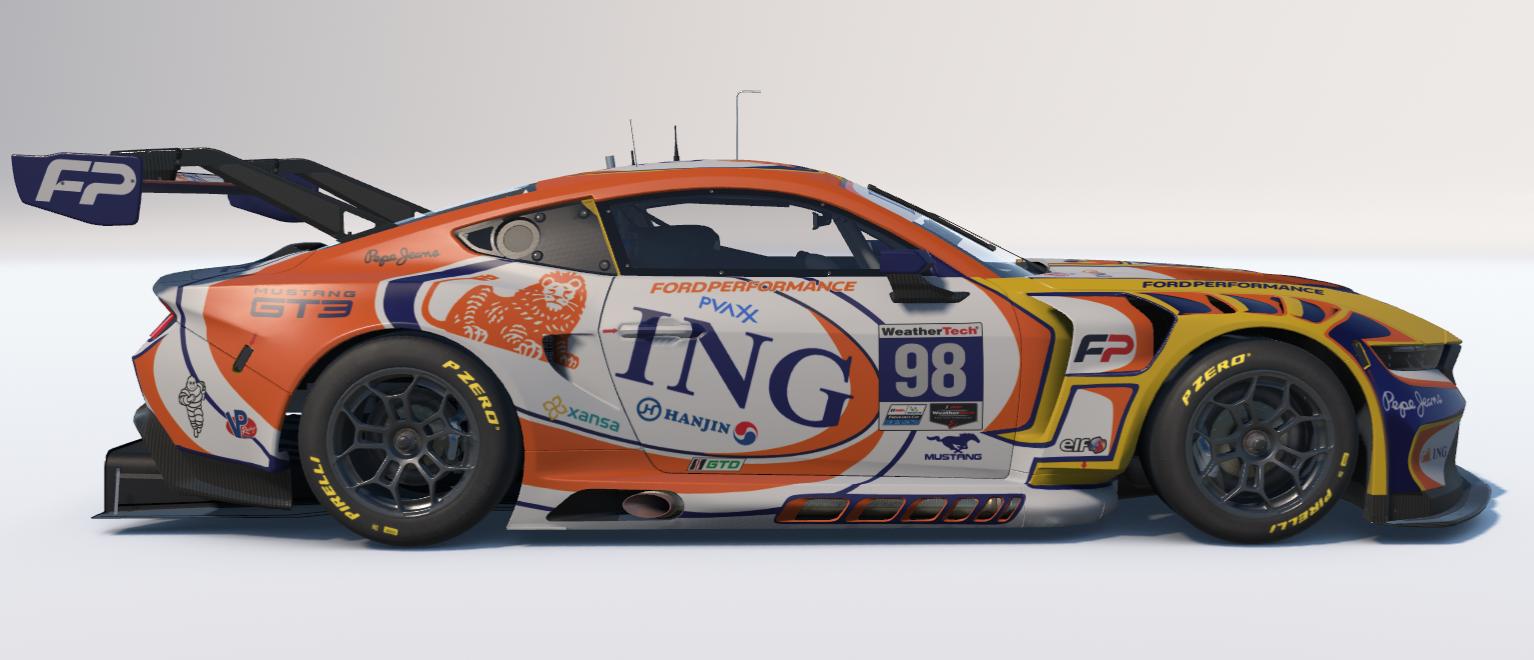 Preview of ING Ford Mustang GT3 by Warren M.