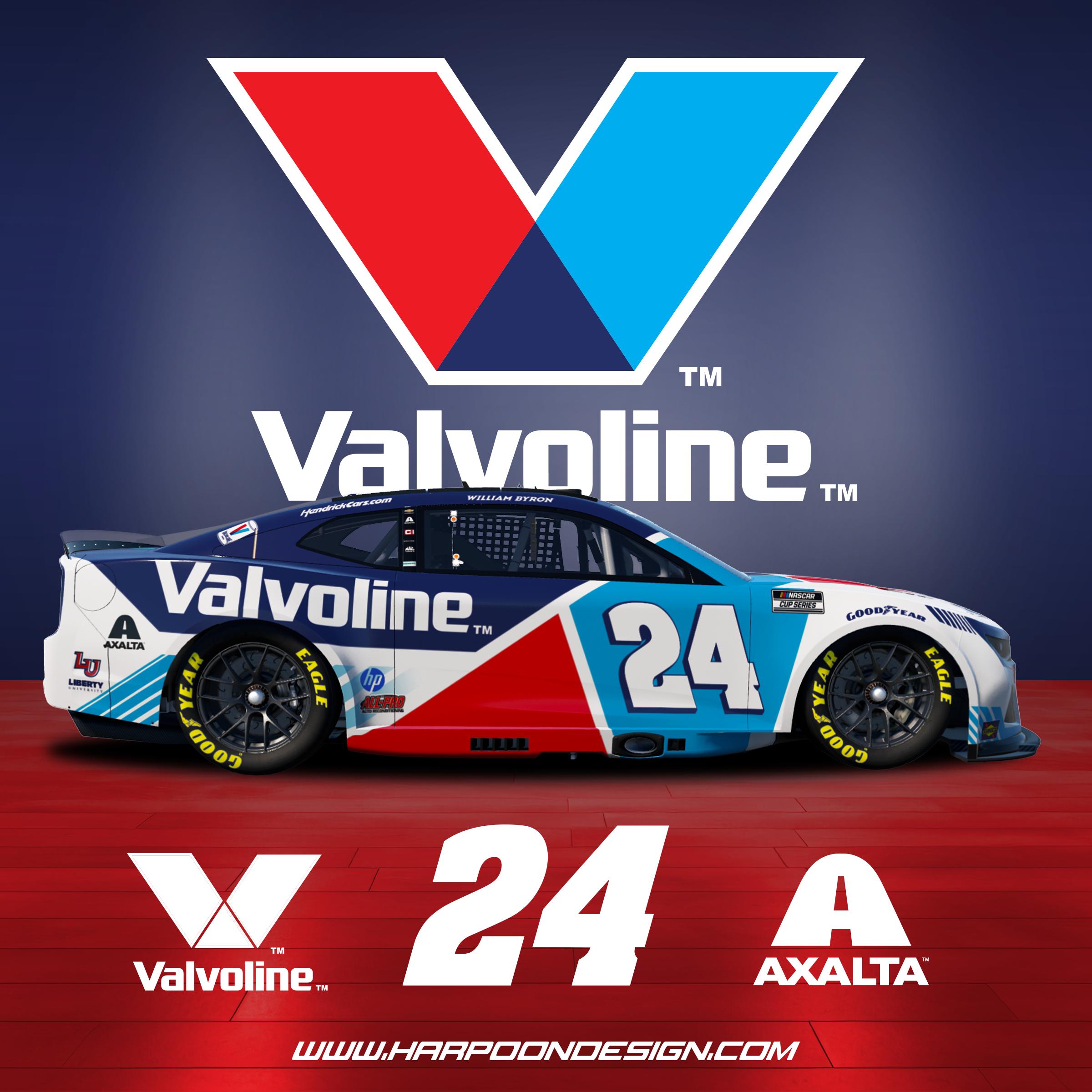 Preview of 2026 William Byron Valvoline Chevrolet No Num by Brantley Roden