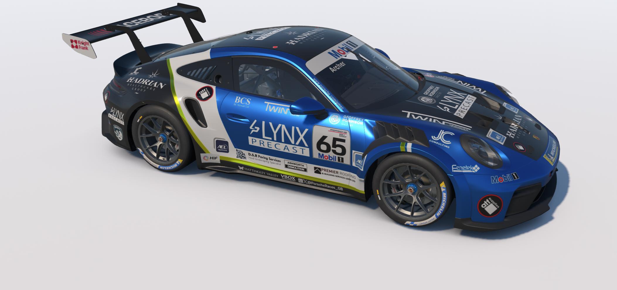 Preview of Concept Livery for Graves Motorsport - Ethan Hammerton Porsche 992.2 Cup by Keith Archer