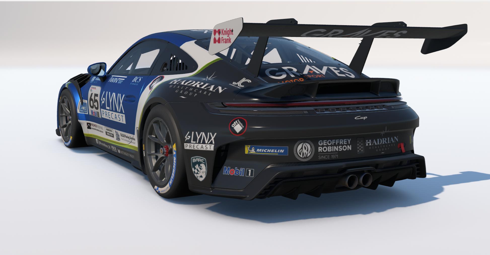 Preview of Concept Livery for Graves Motorsport - Ethan Hammerton Porsche 992.2 Cup by Keith Archer