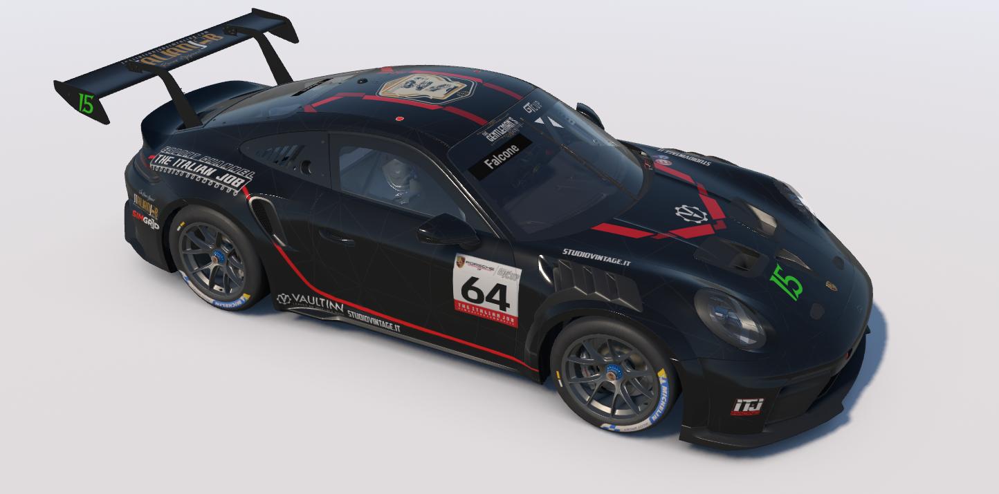 Preview of Porsche Cup 992 2026 Black number 15 by Ivan F.