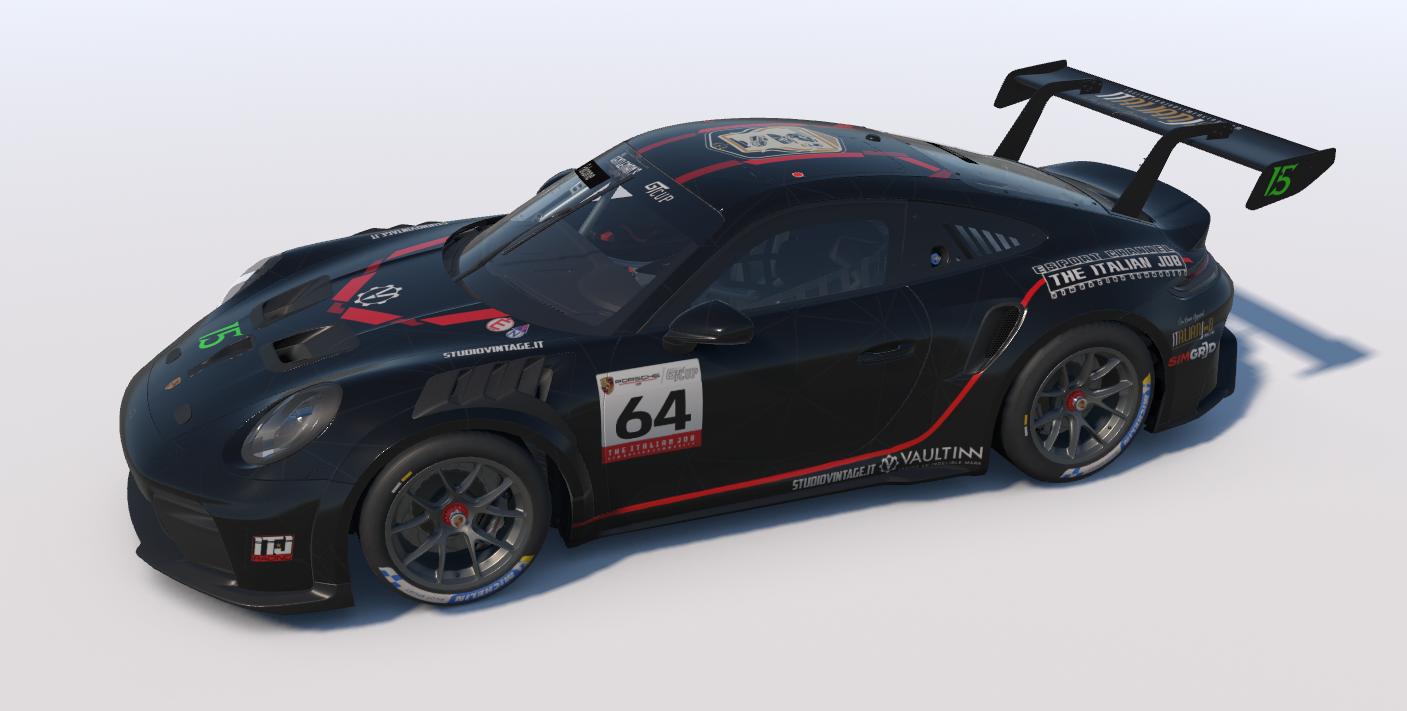 Preview of Porsche Cup 992 2026 Black number 15 by Ivan F.