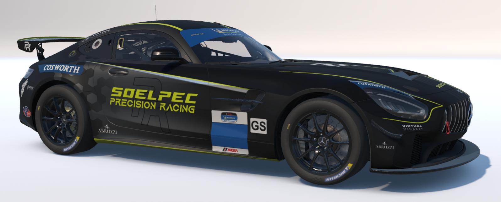Preview of SOELPEC Precision Racing Mercedes AMG GT4 - BLACKOUT by Jeff T Evans