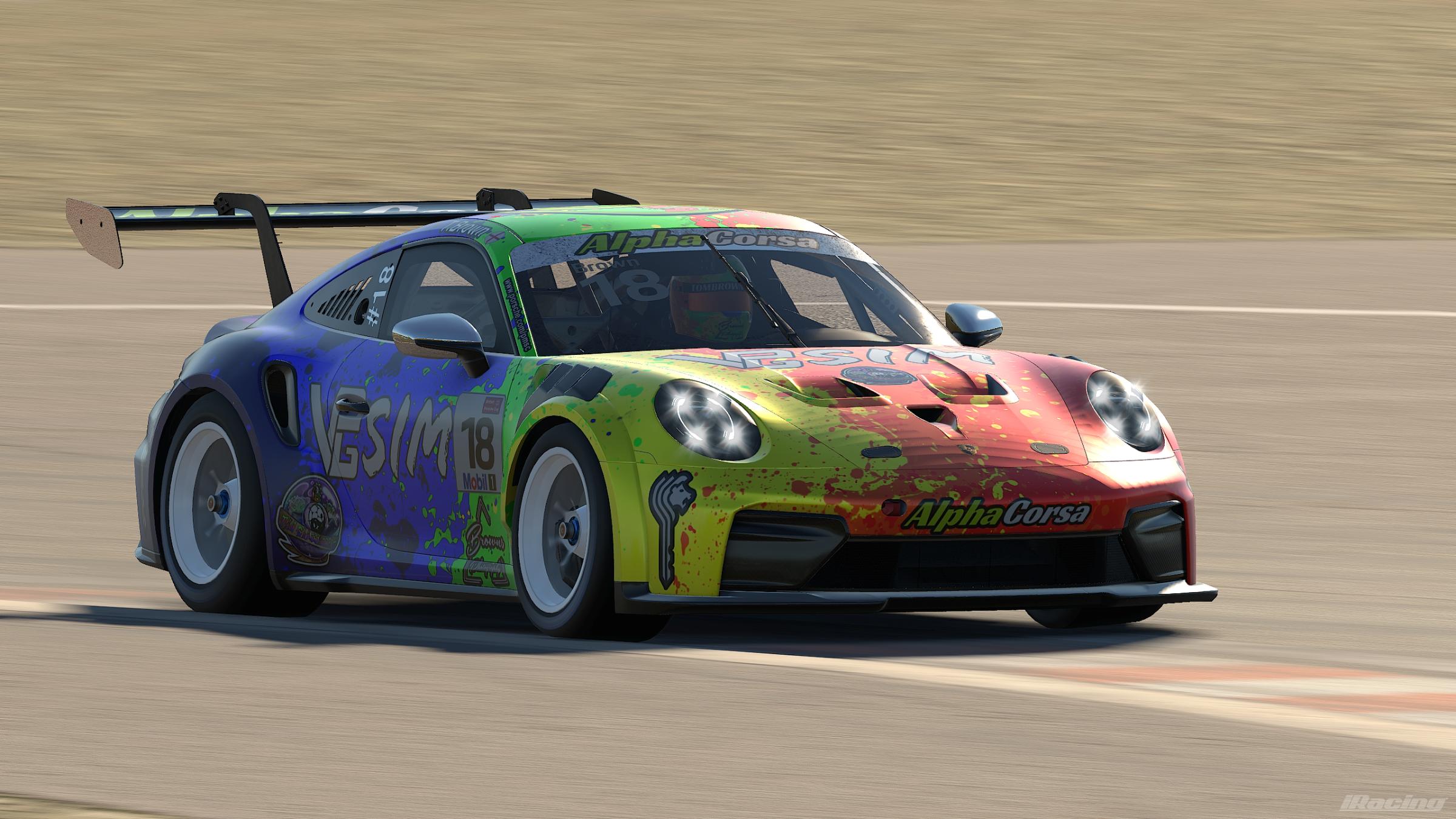Preview of Alpha Corsa Porsche 992.2 Cup Brown by Thomas Brown10