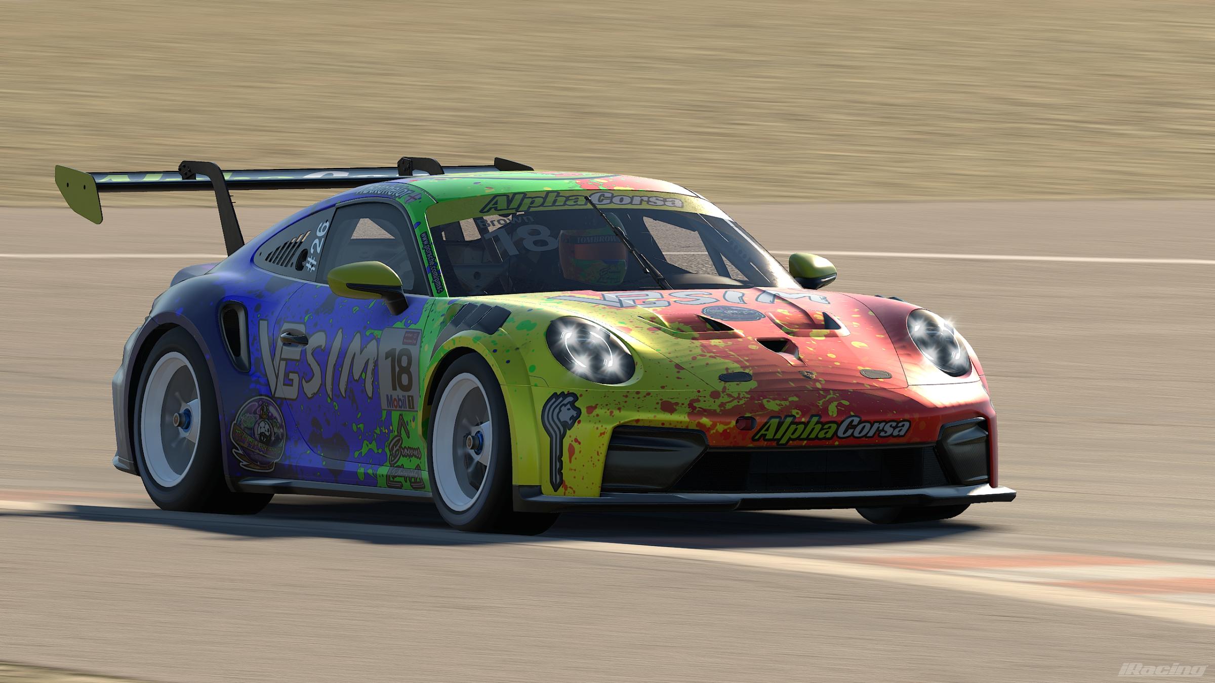 Preview of Alpha Corsa Porsche 992.2 Cup Spatch by Thomas Brown10