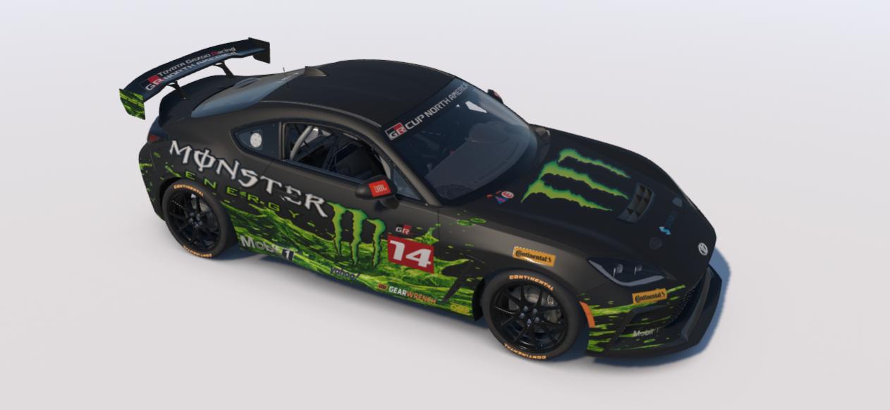 Preview of Monster Energy (Splash N Race) Toyota GR86 by Christian Shriver