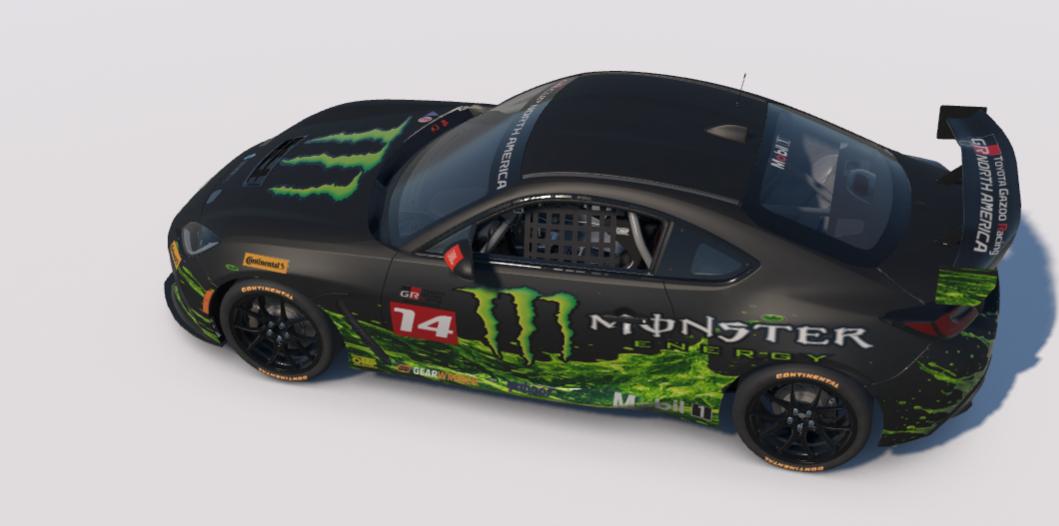 Preview of Monster Energy (Splash N Race) Toyota GR86 by Christian Shriver