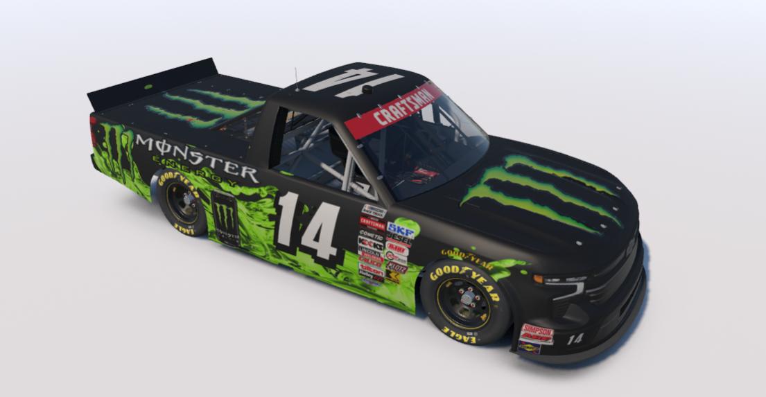 Preview of Monster Energy (Splash N Race) NASCAR Chevy Truck by Christian Shriver