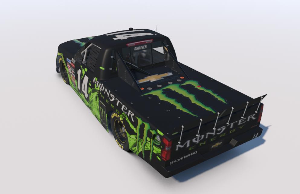 Preview of Monster Energy (Splash N Race) NASCAR Chevy Truck by Christian Shriver