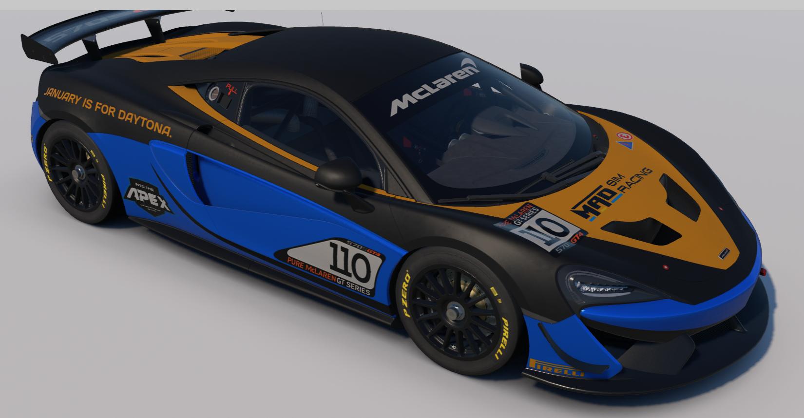 Preview of MAD Sim Racing ROAR McLaren GT4 by Tyler Beamon