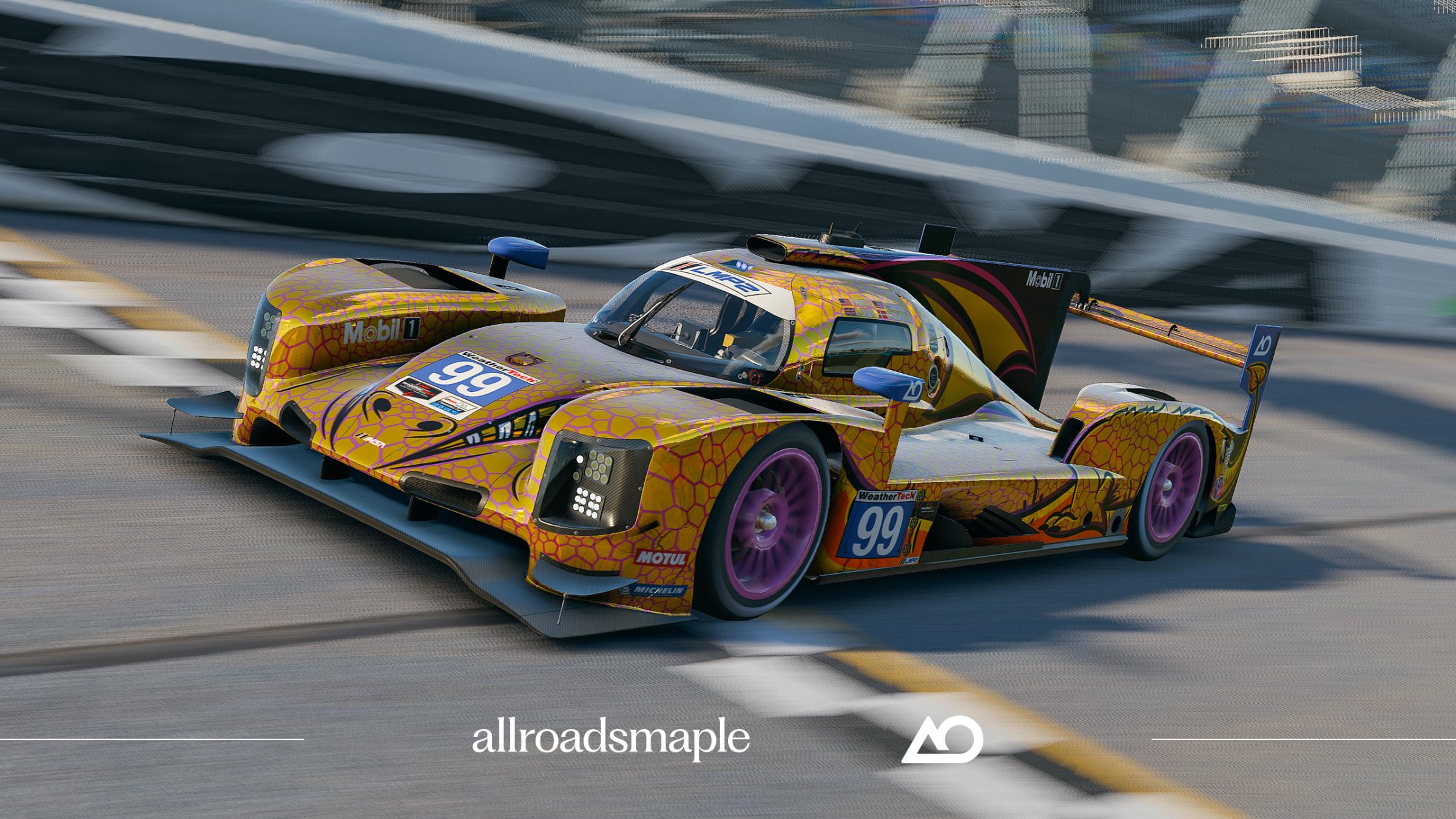 Preview of IMSA AO Racing Spike Reborn in Gold for 2026 by Patryk A.