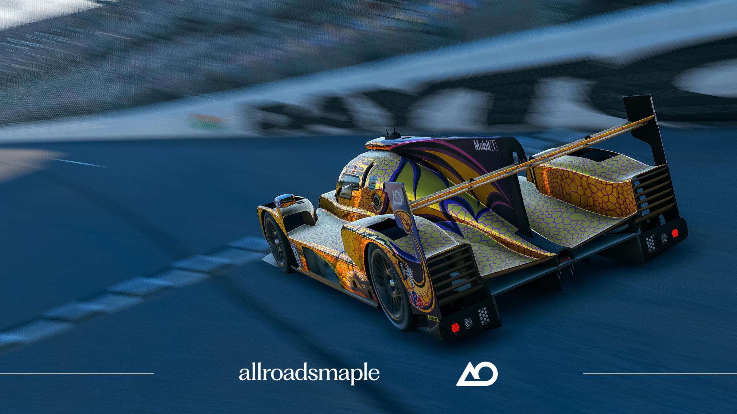 Preview of Official IMSA AO Racing Spike Reborn in Gold for 2026 by Patryk A.
