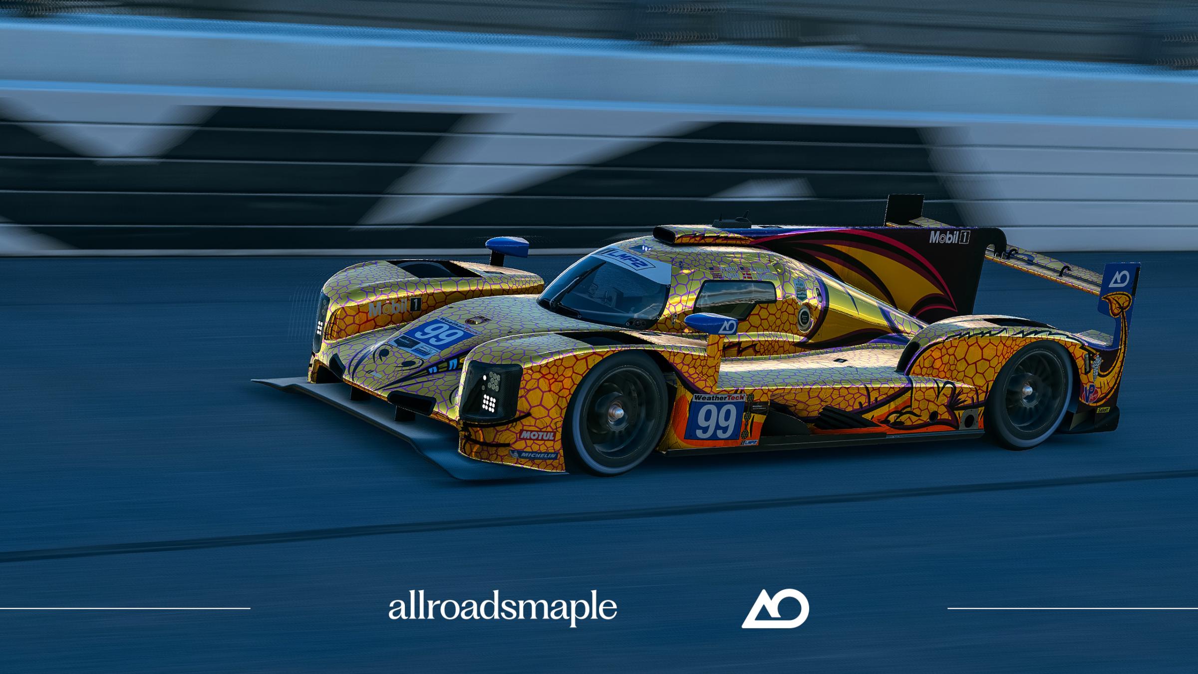 Preview of Official IMSA AO Racing Spike Reborn in Gold for 2026 by Patryk A.