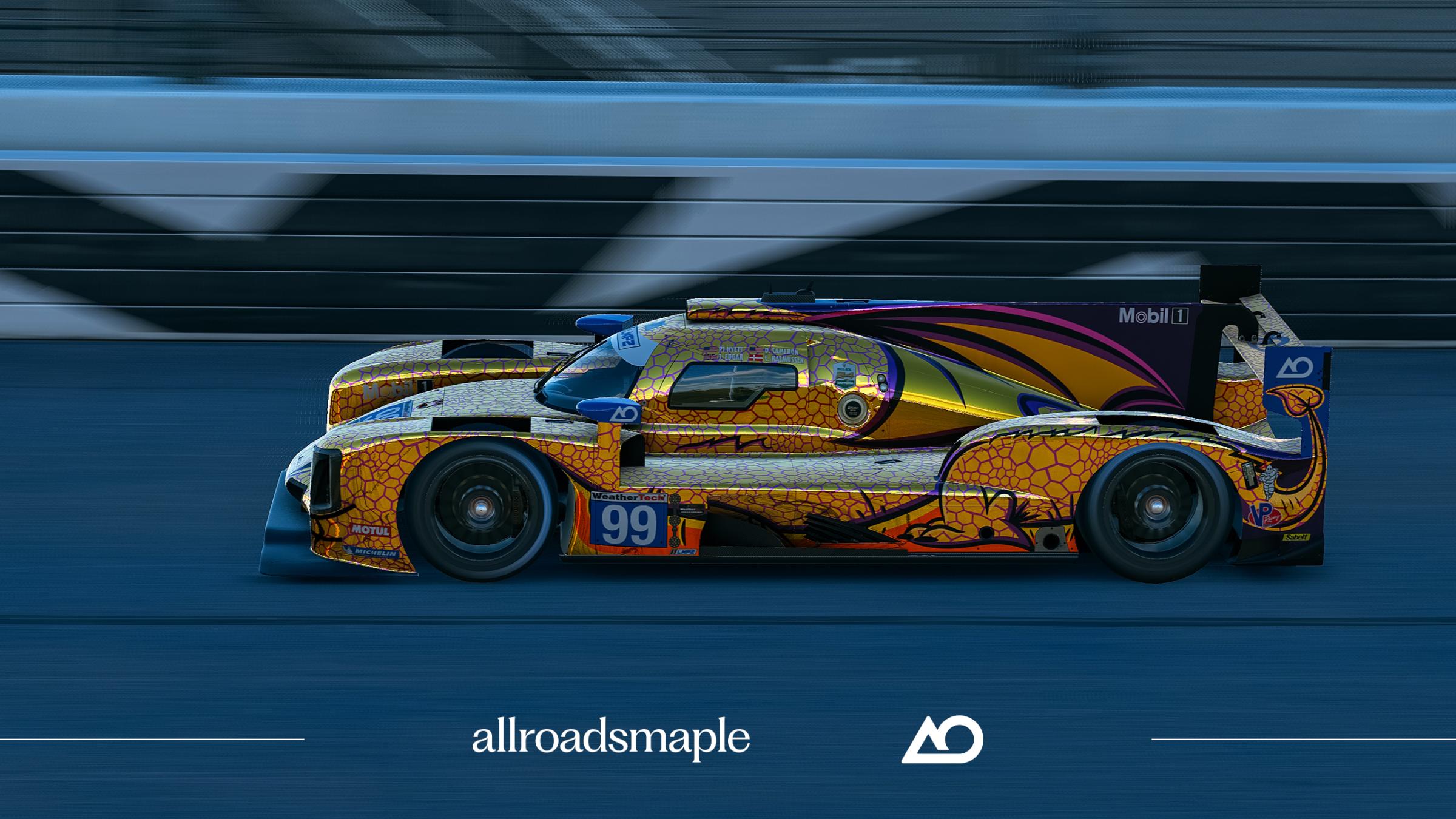 Preview of Official IMSA AO Racing Spike Reborn in Gold for 2026 by Patryk A.
