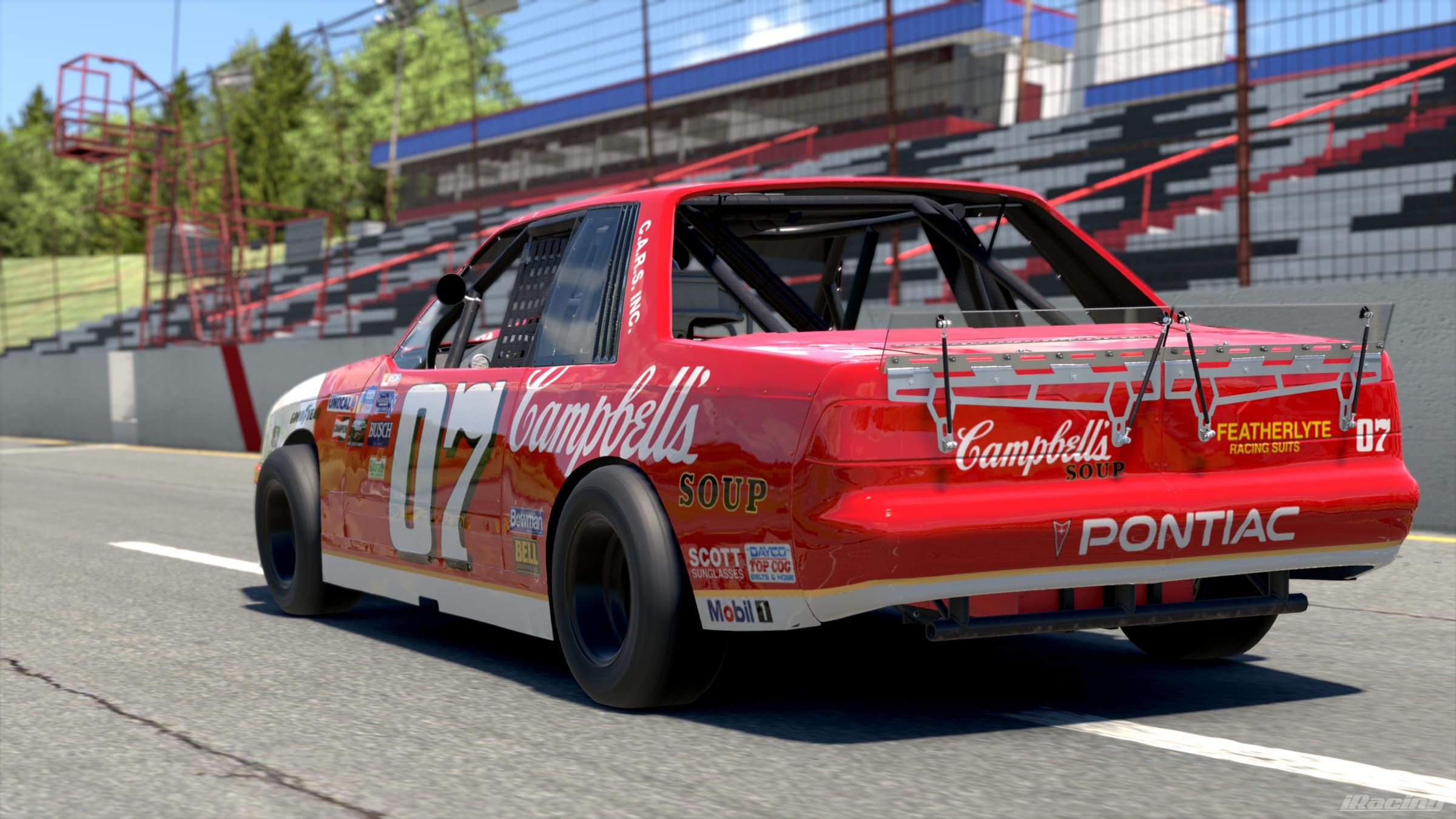 Preview of 1993 #07 George Crenshaw Campbells Soup Pontiac Sunbird by Vincent Giacalone