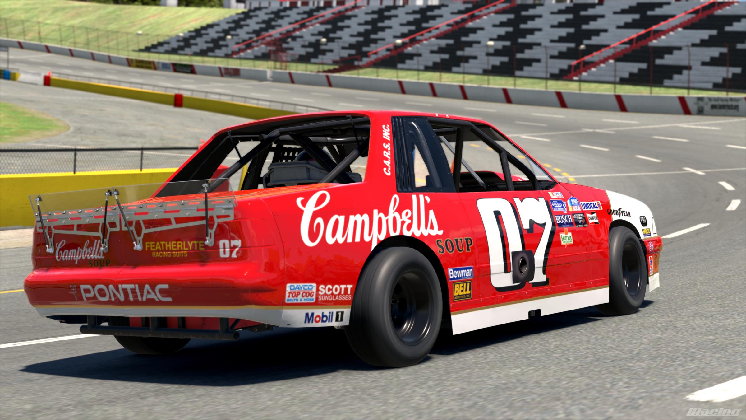 Preview of 1993 #07 George Crenshaw Campbells Soup Pontiac Sunbird by Vincent Giacalone