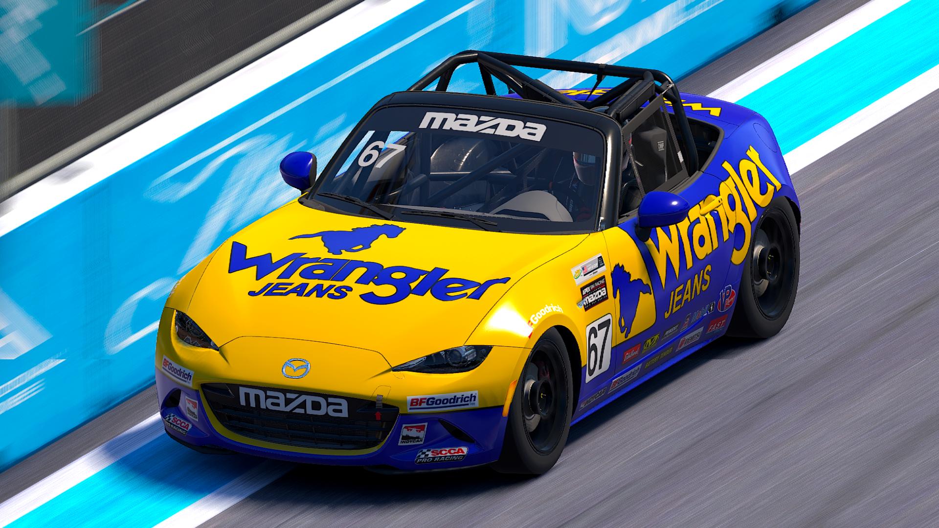 Preview of Wrangler Jeans Mazda MX-5 by Jordan Davis-Flint
