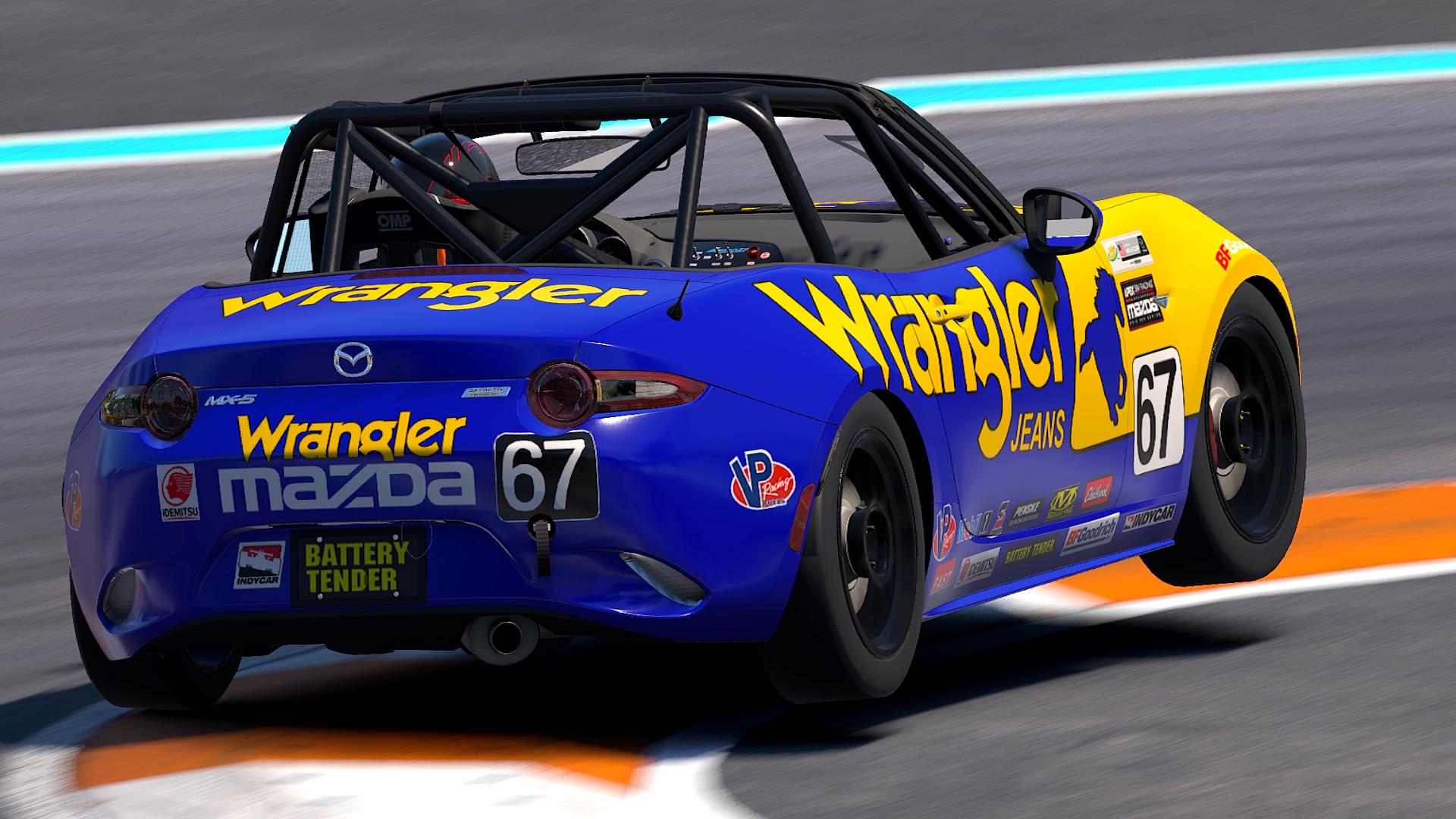 Preview of Wrangler Jeans Mazda MX-5 by Jordan Davis-Flint