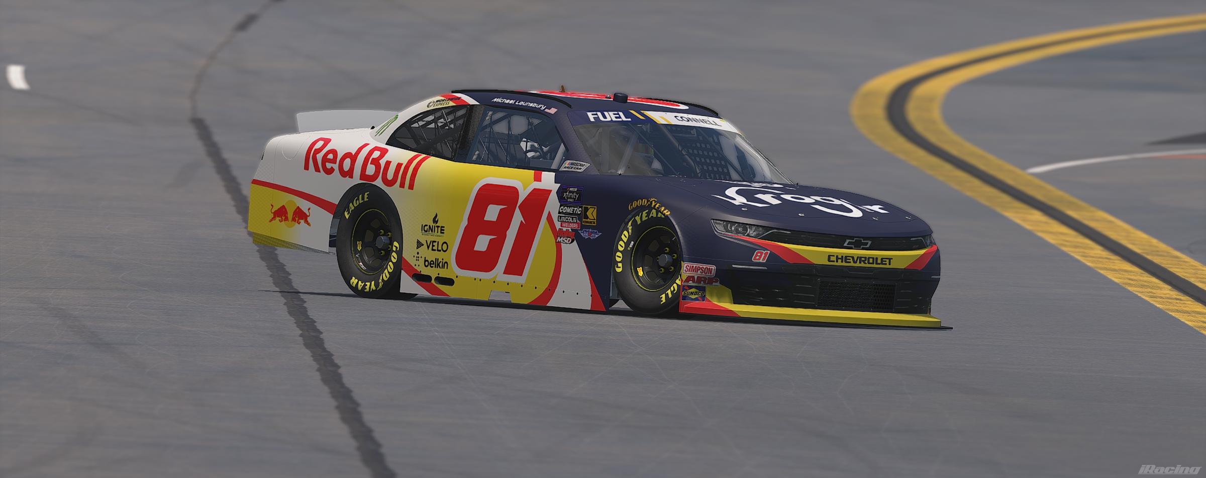 Preview of Kroger/Redbull 81 Mike Lounsbury by Jackson Connell