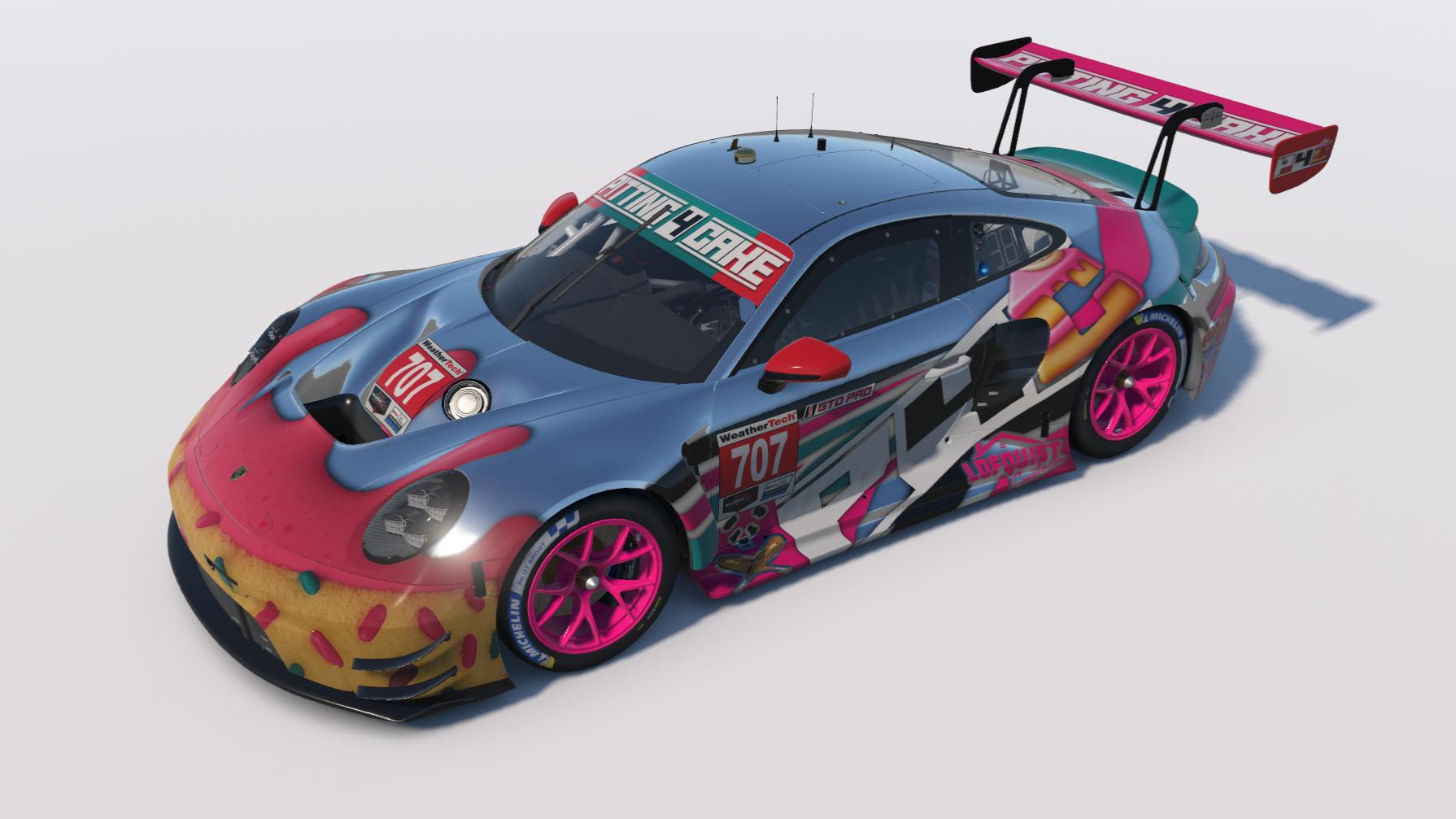 Preview of Pitting 4 Cake IMSA GTD Pro Porsche 911 GT3 R by Mike Lofquist2