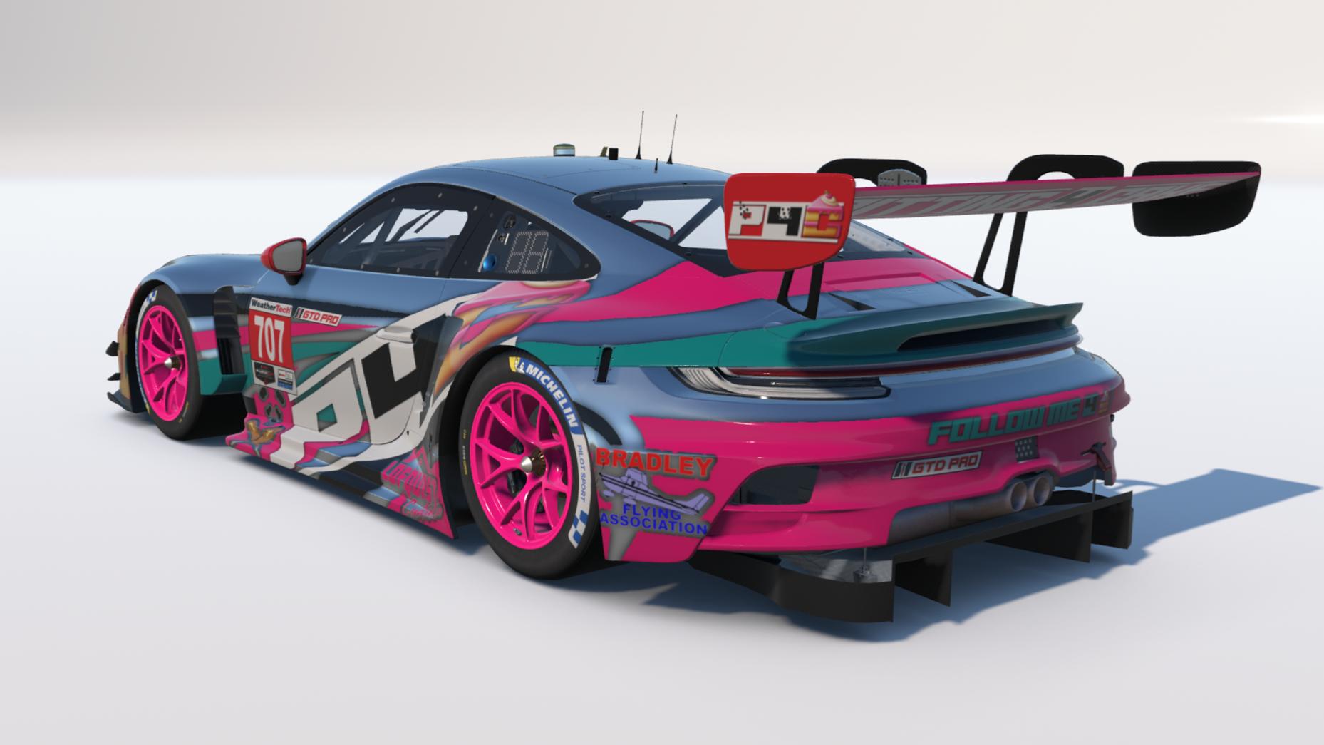 Preview of Pitting 4 Cake IMSA GTD Pro Porsche 911 GT3 R by Mike Lofquist2