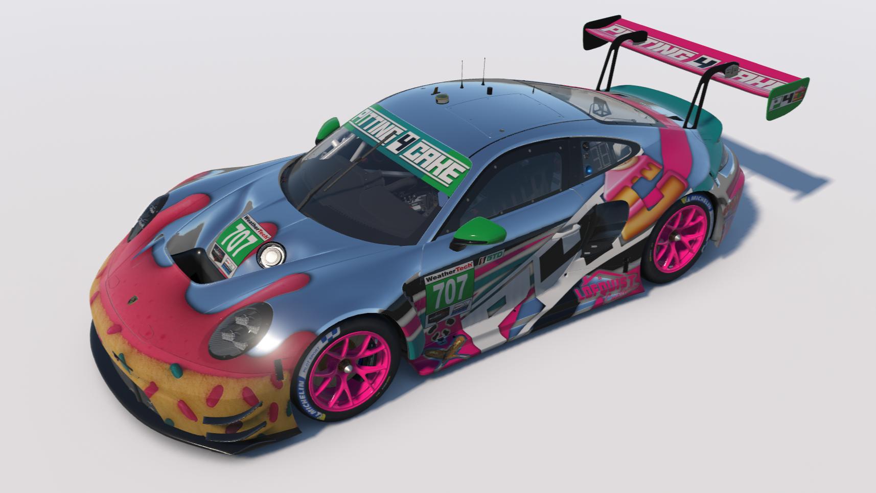 Preview of Pitting 4 Cake IMSA GTD Porsche 911 GT3 R by Mike Lofquist2