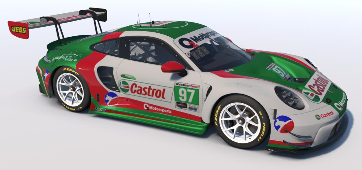 Preview of Castrol Porsche 992r GT3 White by Gene N.