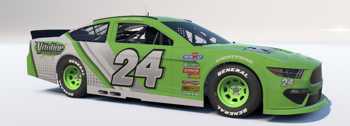 Preview of # Cars 3 Brick Yardley ARCA Ford Mustang by Ethan W.