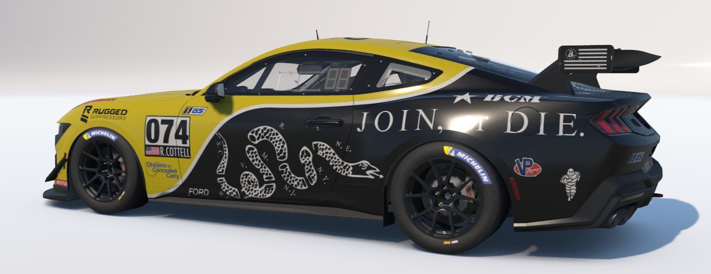 Preview of DTOM Minuiteman Ford Mustang GT4 by Robert Cottell Jr